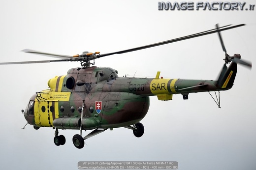 2019-09-07 Zeltweg Airpower 01041 Slovak Air Force Mil Mi-17 Hip